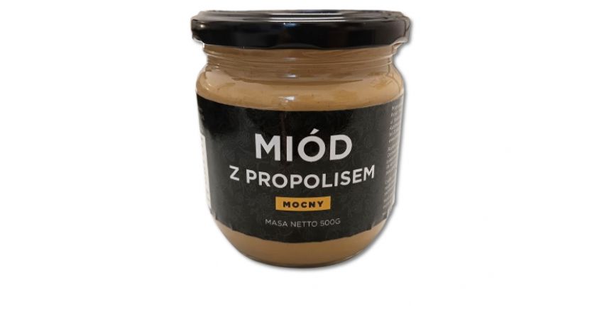 Miód z propolisem