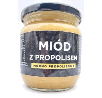Miód z propolisem / honey with propolis 500g